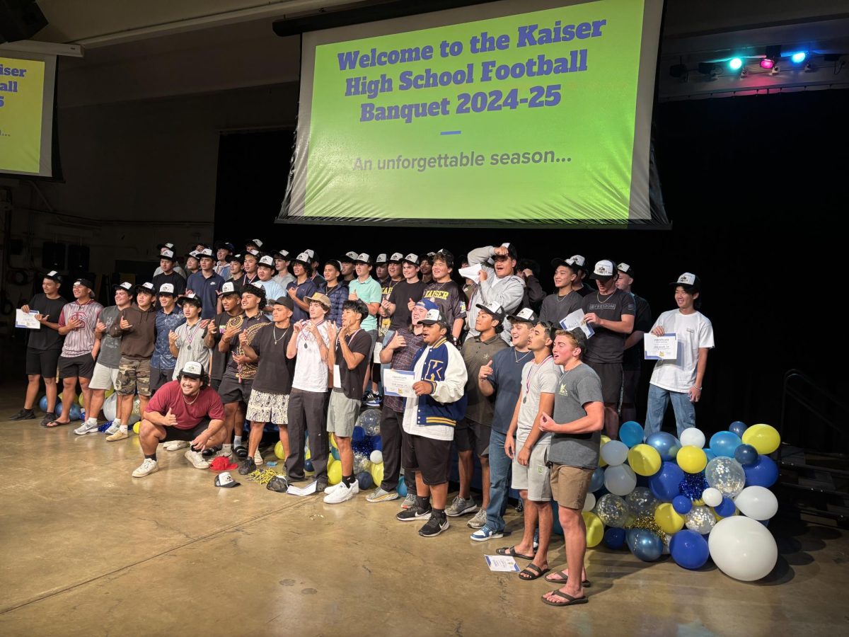 Kaiser High Celebrates Football Season at Annual Banquet